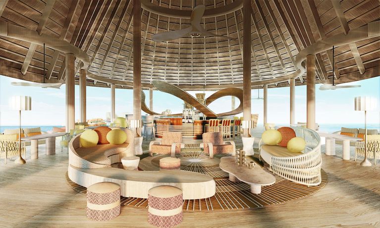 Imagen del bar/restaurante del Hotel Centara Grand Lagoon Maldives. Foto 9