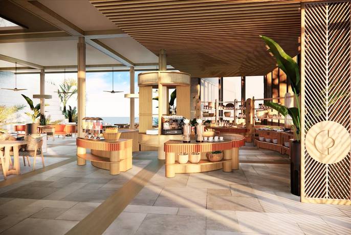 Imagen del bar/restaurante del Hotel Centara Grand Lagoon Maldives. Foto 10