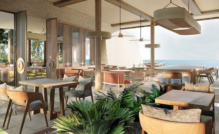 Imagen del bar/restaurante del Hotel Centara Grand Lagoon Maldives. Foto 11