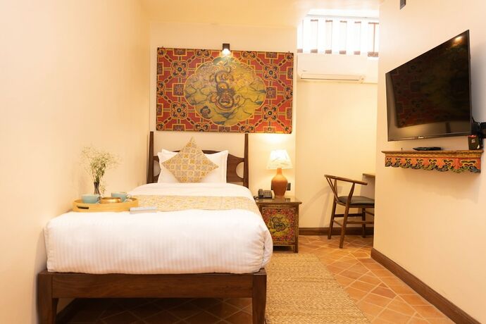 Imagen de la habitación del Hotel Central Courtyard Thamel - Heritage H&ouml;tel & Artisan Caf&eacute;. Foto 13