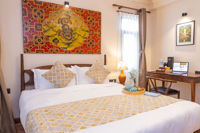 Imagen de la habitación del Hotel Central Courtyard Thamel - Heritage H&ouml;tel & Artisan Caf&eacute;. Foto 16