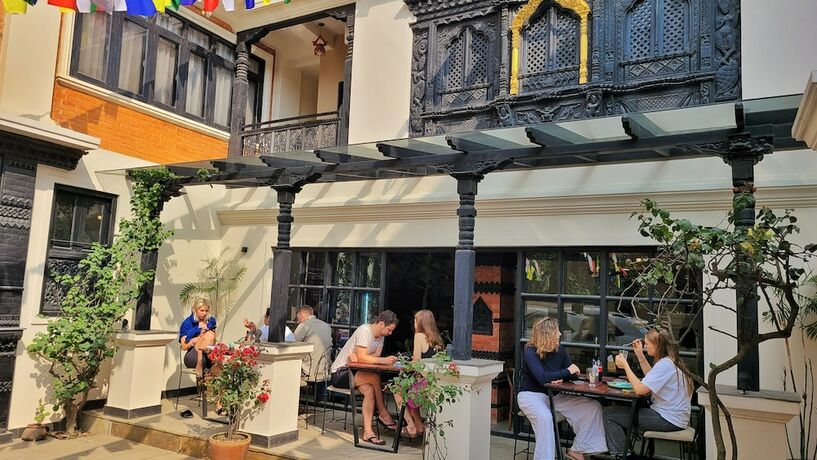 Imagen general del Hotel Central Courtyard Thamel - Heritage H&ouml;tel & Artisan Caf&eacute;. Foto 5