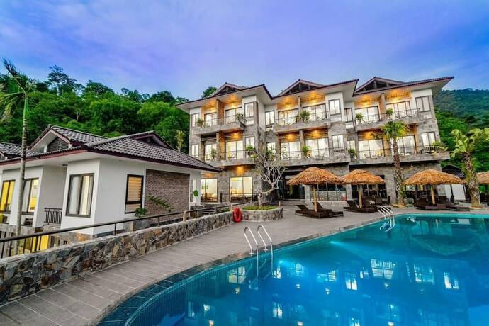 Imagen general del Hotel Central Hills P&ugrave; Lu&ocirc;ng Resort. Foto 2