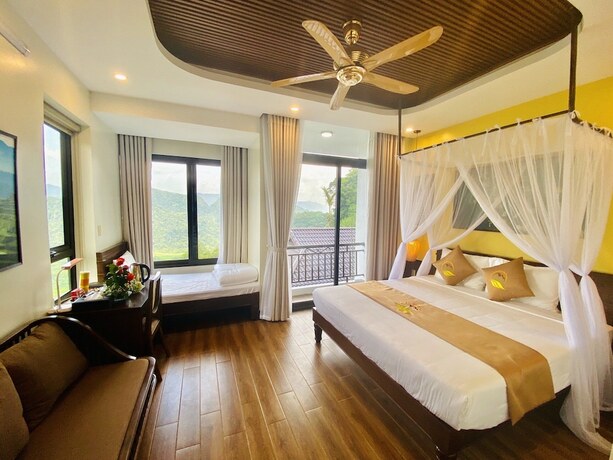 Imagen de la habitación del Hotel Central Hills P&ugrave; Lu&ocirc;ng Resort. Foto 11