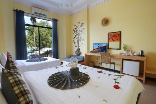 Imagen de la habitación del Hotel Central Indochine D'angkor, Siem Reap. Foto 6