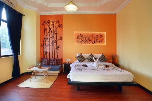 Imagen de la habitación del Hotel Central Indochine D'angkor, Siem Reap. Foto 9