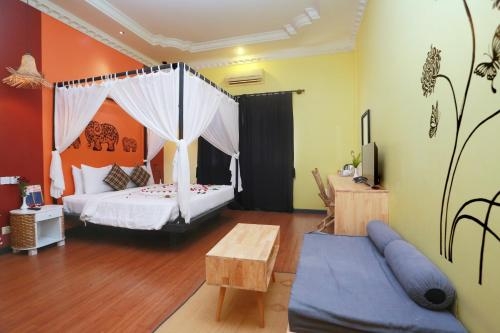 Imagen de la habitación del Hotel Central Indochine D'angkor, Siem Reap. Foto 10