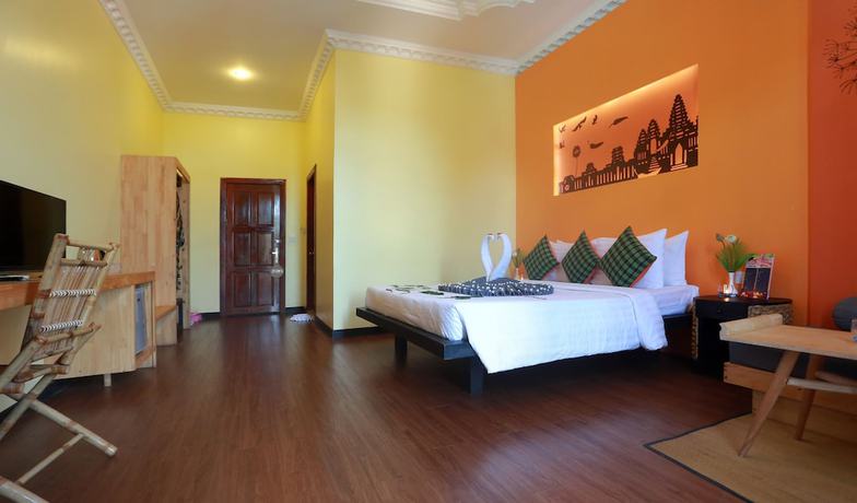 Imagen de la habitación del Hotel Central Indochine D'angkor, Siem Reap. Foto 11