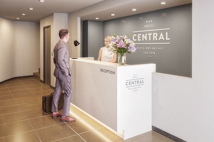Imagen de los interiores del Hotel Central Luzern. Foto 18