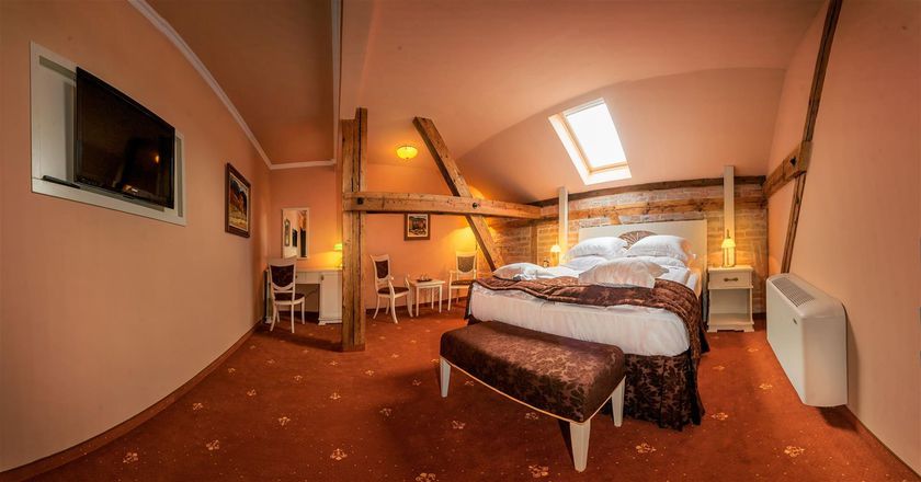 Imagen de la habitación del Hotel Central Park, Sighisoara. Foto 11