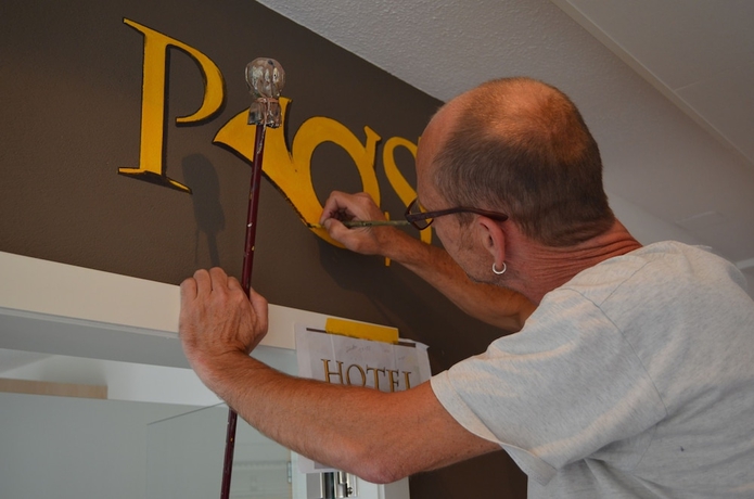 Imagen de los interiores del Hotel Central Post. Foto 18