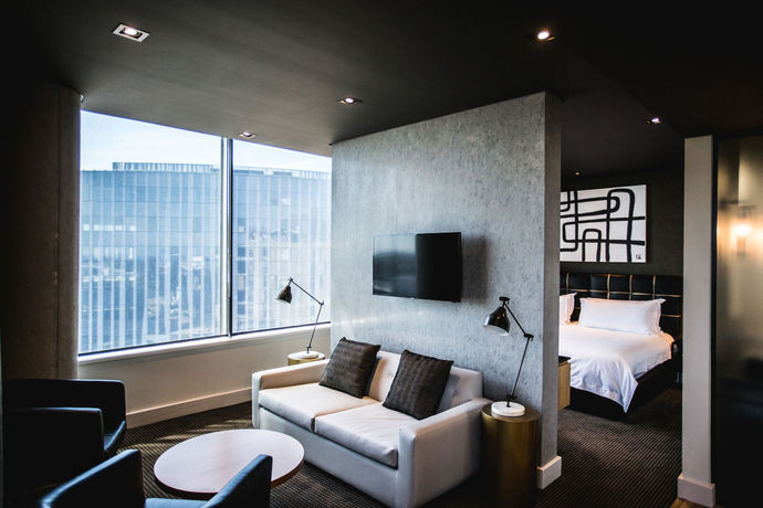 Imagen de la habitación del Hotel Century City. Foto 11