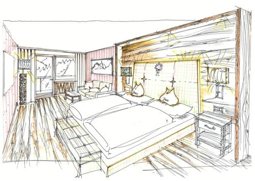 Imagen de la habitación del Hotel Cesa Tyrol. Foto 9