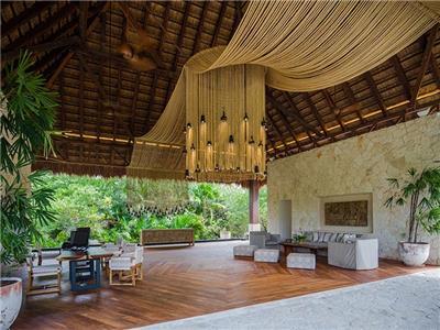 Imagen de los interiores del Hotel Chablé Maroma. Foto 14