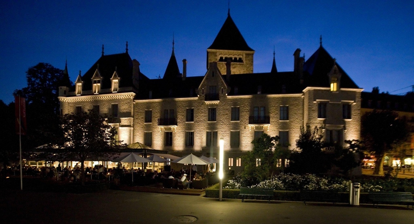 Imagen de los exteriores del Hotel Château D'ouchy. Foto 11