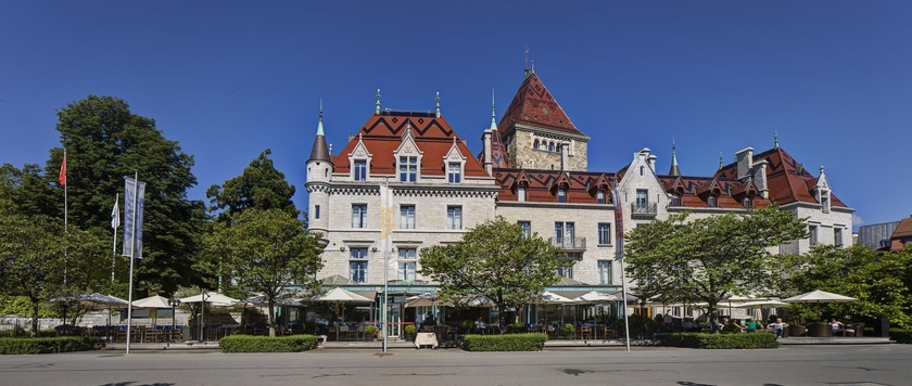 Imagen de los exteriores del Hotel Château D'ouchy. Foto 12