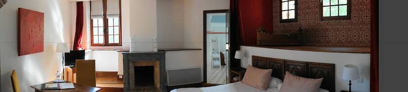 Imagen de la habitación del Hotel Ch&acirc;teau de la Caze, Sainte-Enimie. Foto 11