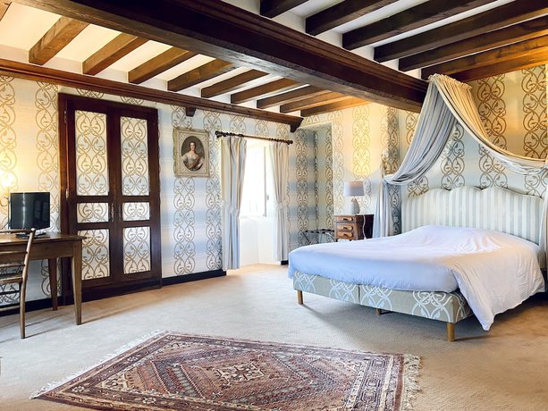 Imagen de la habitación del Hotel Château de la Roque. Foto 13