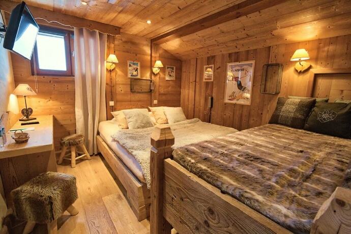 Imagen de la habitación del Hotel Chalet H&ocirc;tel du Mont Charvin. Foto 16