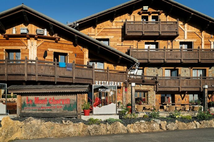 Imagen de la habitación del Hotel Chalet H&ocirc;tel du Mont Charvin. Foto 18