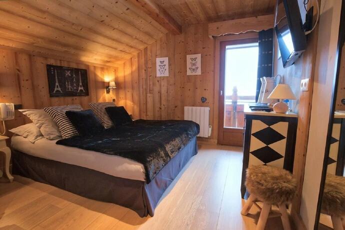 Imagen de la habitación del Hotel Chalet H&ocirc;tel du Mont Charvin. Foto 20