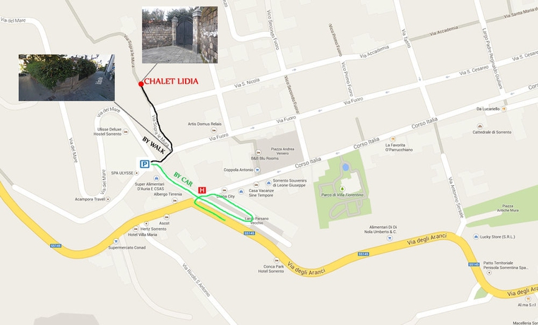 Imagen de los exteriores del Hotel Chalet Lidia. Foto 10