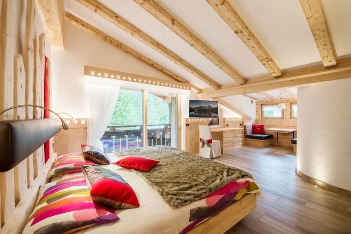Imagen de la habitación del Hotel Chalet Pineta. Foto 4