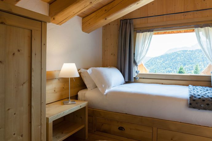 Imagen de la habitación del Hotel Chalet-H&ocirc;tel Borgo Eibn Mountain Lodge (Relais du Silence). Foto 11