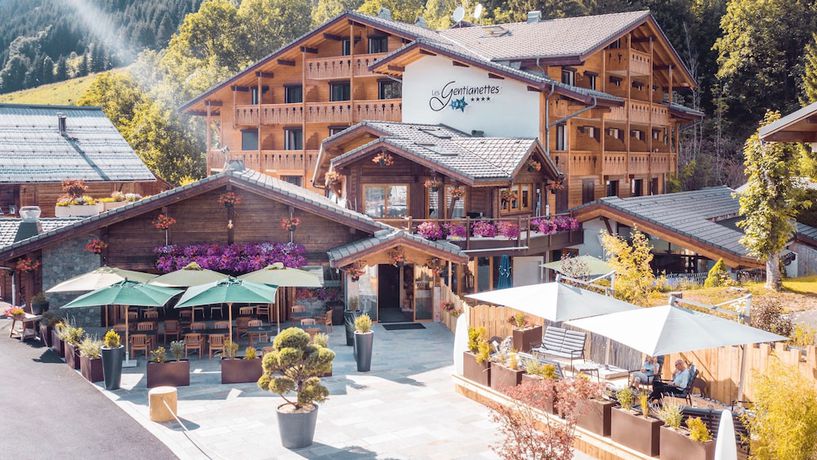 Imagen general del Hotel Chalet-Hôtel Les Gentianettes, The Originals Relais (Hôtels-Chalets de Tradition). Foto 1