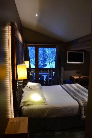 Imagen de la habitación del Hotel Chalet-H&ocirc;tel Les Gentianettes, The Originals Relais (H&ocirc;tels-Chalets de Tradition). Foto 4