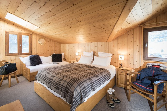 Imagen de la habitación del Hotel Chalet-h&ocirc;tel Gai Soleil. Foto 8