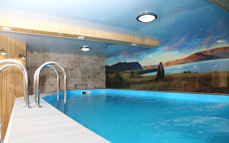 Imagen de la piscina del Hotel Chalpan. Foto 18