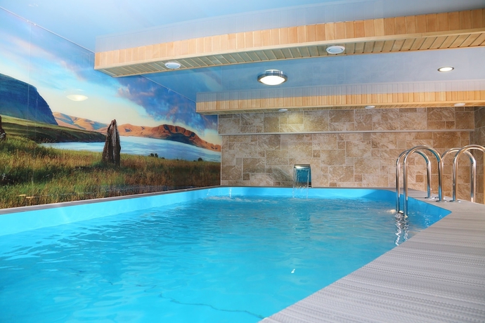 Imagen de la piscina del Hotel Chalpan. Foto 19