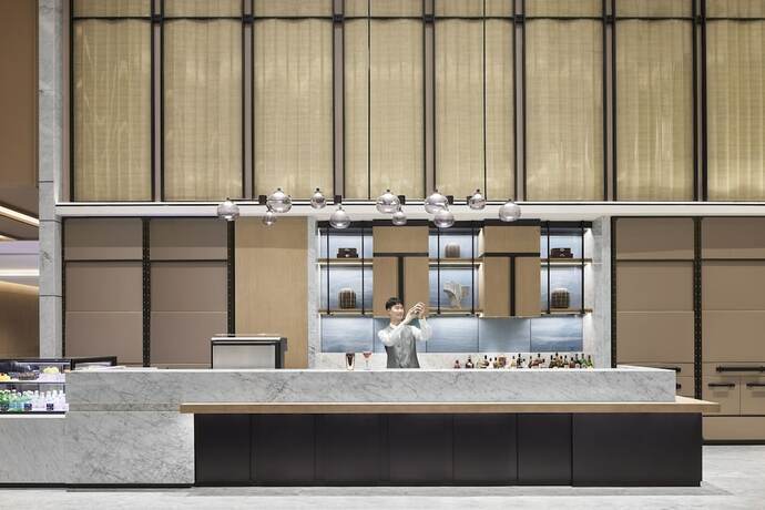 Imagen del bar/restaurante del Hotel Changzhou Marriott Jintan. Foto 10