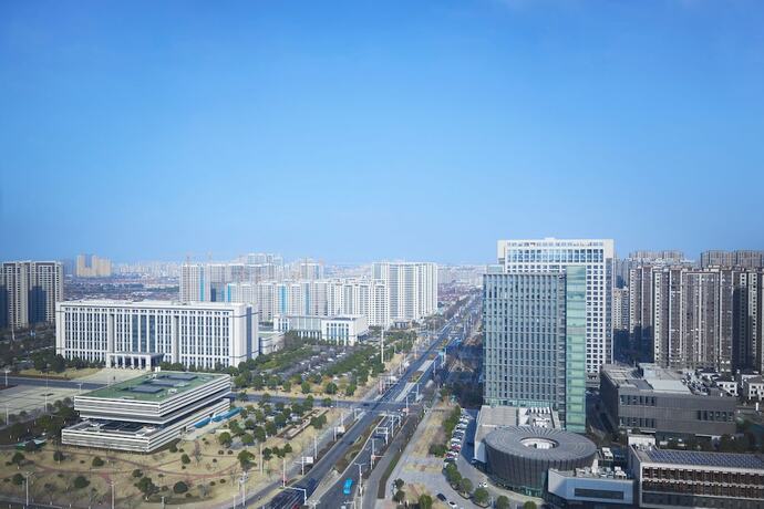 Imagen de la habitación del Hotel Changzhou Marriott Jintan. Foto 18