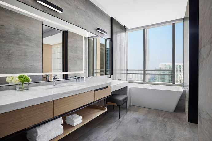 Imagen de la habitación del Hotel Changzhou Marriott Jintan. Foto 10