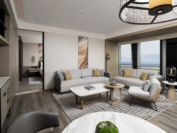 Imagen de la habitación del Hotel Changzhou Marriott Jintan. Foto 12