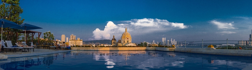 Imagen de la piscina del Hotel Charleston Santa Teresa Cartagena. Foto 13