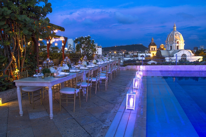 Imagen del bar/restaurante del Hotel Charleston Santa Teresa Cartagena. Foto 3