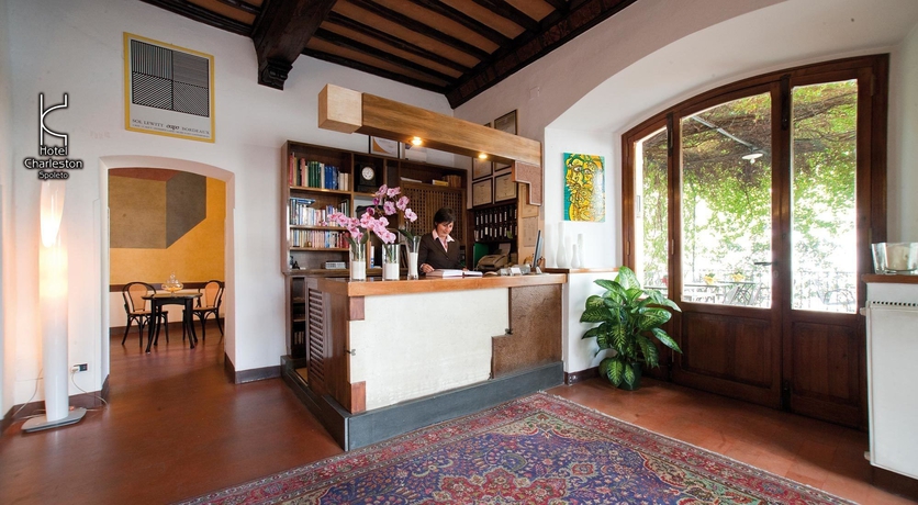 Imagen de los interiores del Hotel Charleston, Spoleto. Foto 12