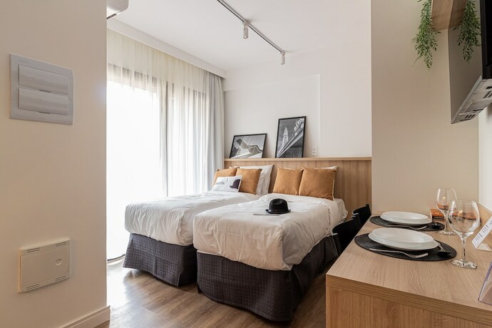 Imagen general del Hotel Charlie Harmonia Vila Madalena. Foto 10