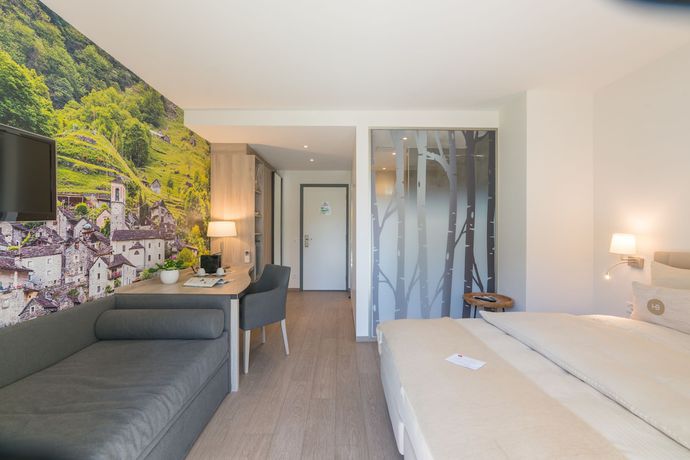 Imagen de la habitación del Hotel Charme Barbat&egrave;. Foto 16