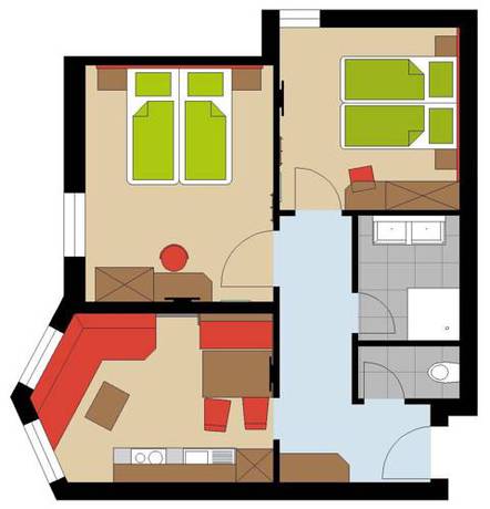 Imagen de la habitación del Hotel Chasa Sulai, Ischgl. Foto 4