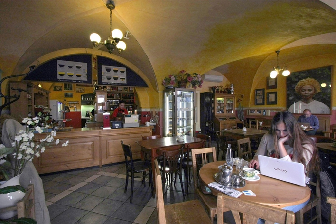 Imagen del bar/restaurante del Hotel Chateau 9 Apartments By Prague Residences. Foto 1