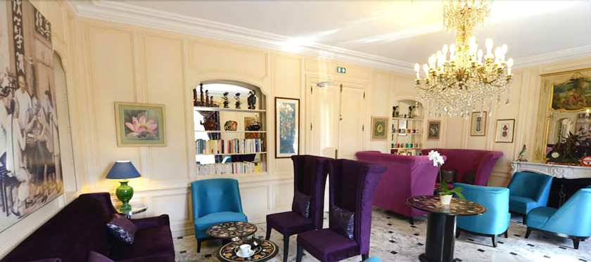 Imagen de los interiores del Hotel Chateau Hotel le Boisniard. Foto 18