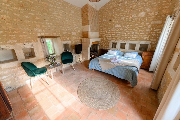 Imagen de la habitación del Hotel Chateau de Mouillepied. Foto 17