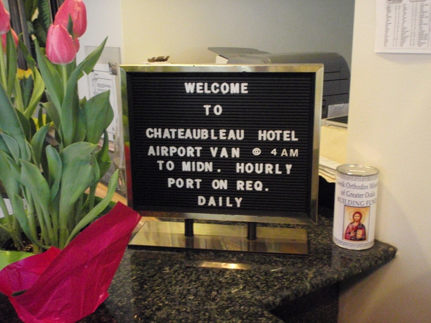 Imagen de los interiores del Hotel Chateaubleau. Foto 12