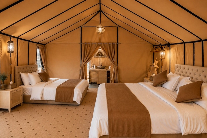 Imagen de la habitación del Hotel Chebbi Luxury Tented. Foto 5