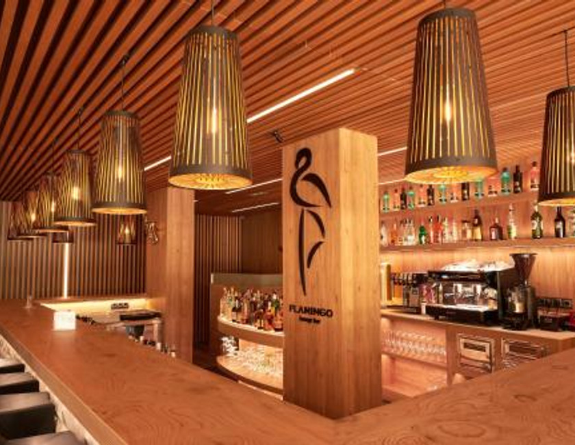 Imagen del bar/restaurante del Hotel Checkin Flamingo. Foto 48