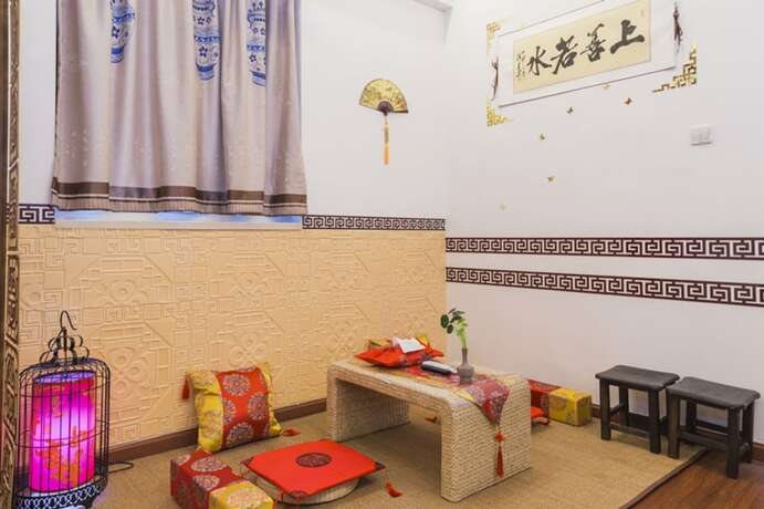 Imagen de la habitación del Hotel Chengdu Azure Apartment. Foto 14